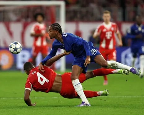 Chelsea's manager explodes after the German giants defender Tah avoids dismissal in UCL loss